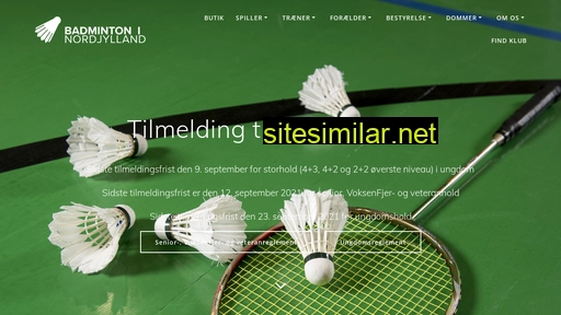 badmintoninordjylland.dk alternative sites
