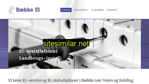 baekke-el.dk alternative sites