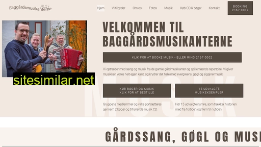 baggaardsmusik.dk alternative sites