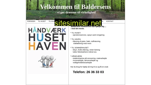 baldersens.dk alternative sites