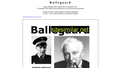 ballegaard.dk alternative sites