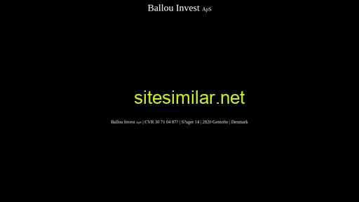 ballou-invest.dk alternative sites