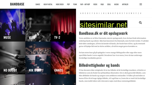 bandbase.dk alternative sites