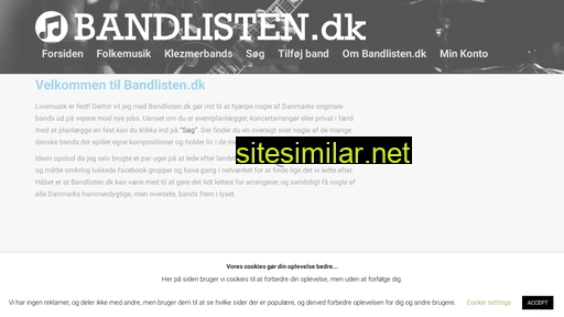bandlisten.dk alternative sites