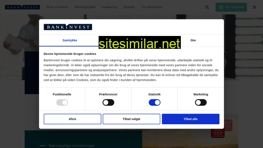 bankinvest.dk alternative sites