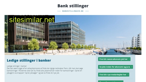 Bankstillinger similar sites