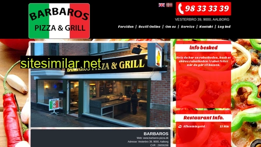 barbaros-pizza.dk alternative sites