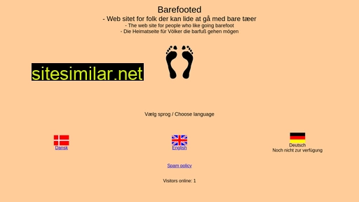 Barefooted similar sites