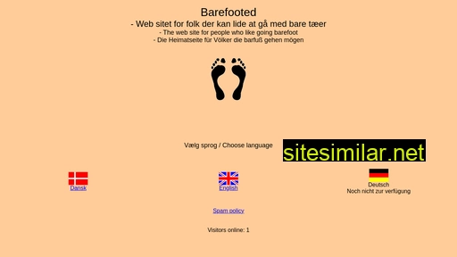 barefooting.dk alternative sites