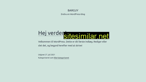 barguy.dk alternative sites
