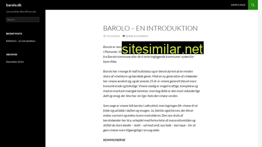 barolo.dk alternative sites