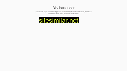bartenderskole.dk alternative sites
