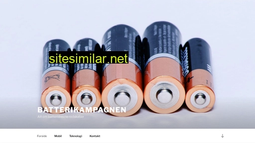 batterikampagnen.dk alternative sites