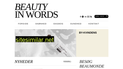 beautyinwords.dk alternative sites