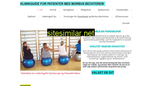bechterew-klinikguide.dk alternative sites