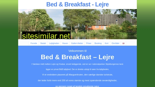Bedandbreakfast-lejre similar sites