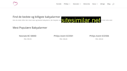 bedste-babyalarmer.dk alternative sites