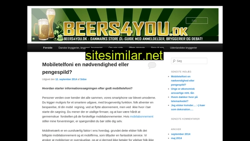 beers4you.dk alternative sites