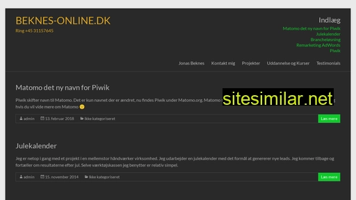 beknes-online.dk alternative sites