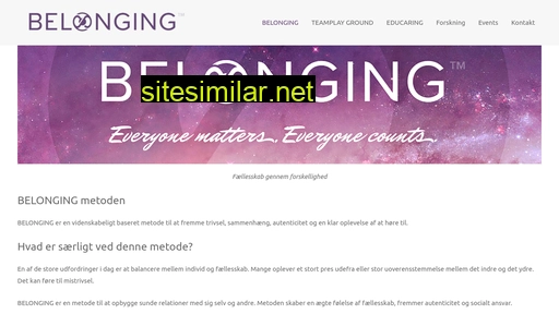belonging.dk alternative sites