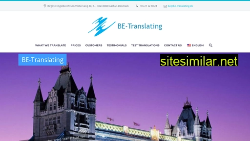 Be-translating similar sites