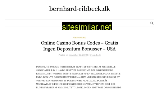 bernhard-ribbeck.dk alternative sites