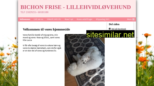 bichonfrise-lillehvidlovehund.dk alternative sites