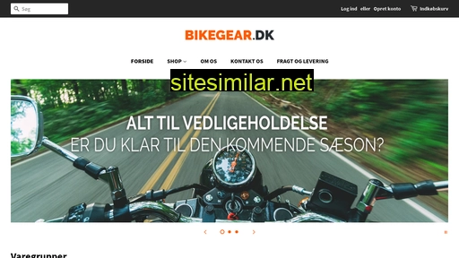 bikegear.dk alternative sites