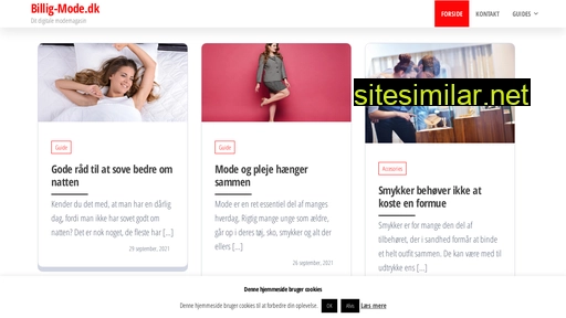 billig-mode.dk alternative sites