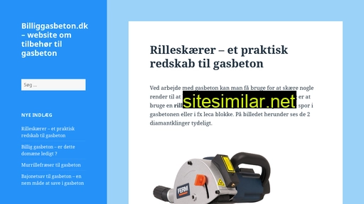 billiggasbeton.dk alternative sites