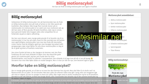 billigmotionscykel.dk alternative sites