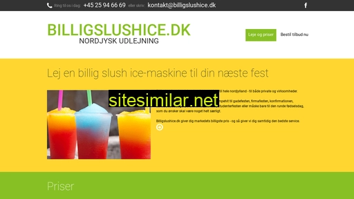 billigslushice.dk alternative sites