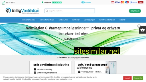 billigventilation.dk alternative sites