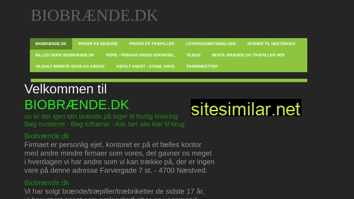 bio-braende.dk alternative sites