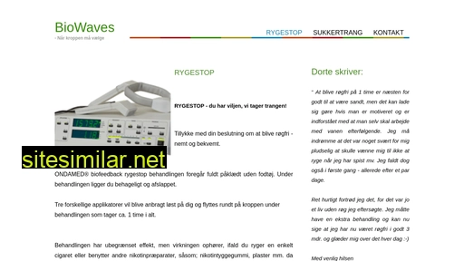 biowaves.dk alternative sites