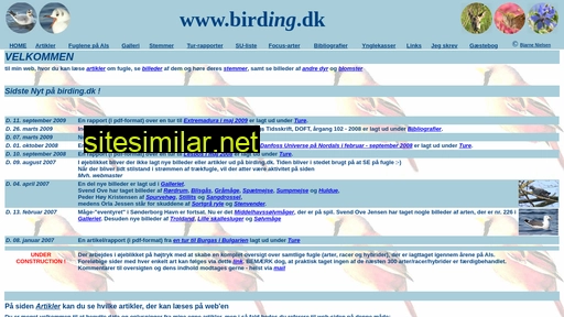 birding.dk alternative sites