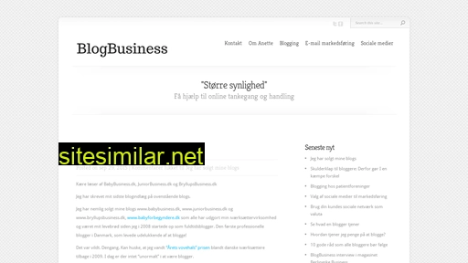 blogbusiness.dk alternative sites