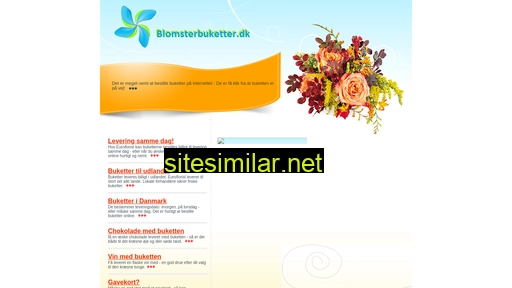 blomsterbuketter.dk alternative sites