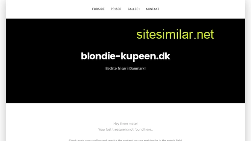 blondie-kupeen.dk alternative sites