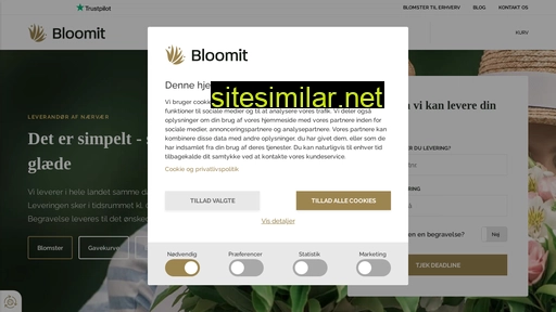 bloomit.dk alternative sites