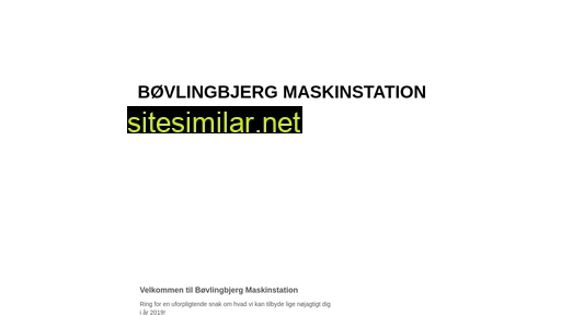 bm-maskinstation.dk alternative sites