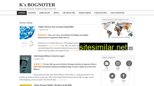 bognoter.dk alternative sites