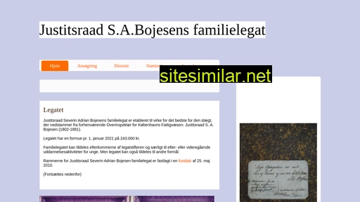 bojesen-familielegat.dk alternative sites