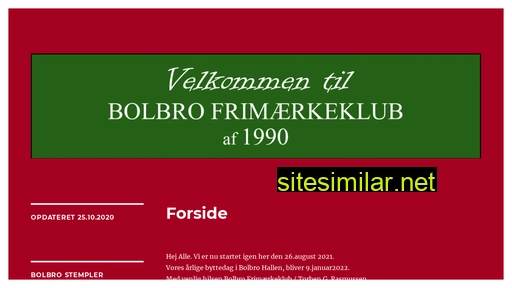 Bolbro-frimaerkeklub similar sites