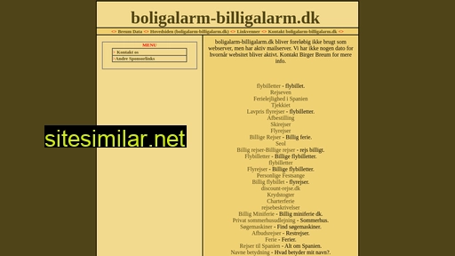 boligalarm-billigalarm.dk alternative sites