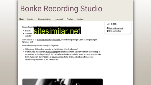 bonkerecordingstudio.dk alternative sites