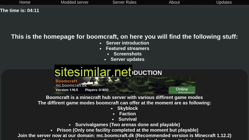 boomcraft.dk alternative sites