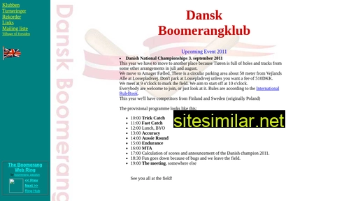 boomerangklub.dk alternative sites