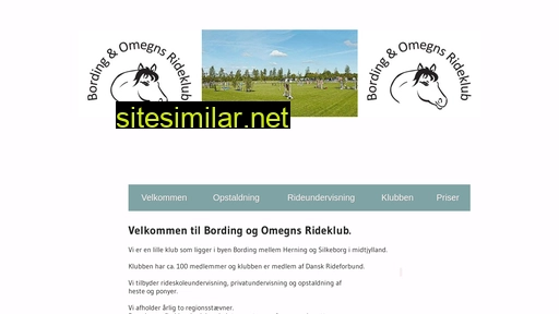 bordingrideklub.dk alternative sites