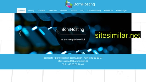 bornhosting.dk alternative sites